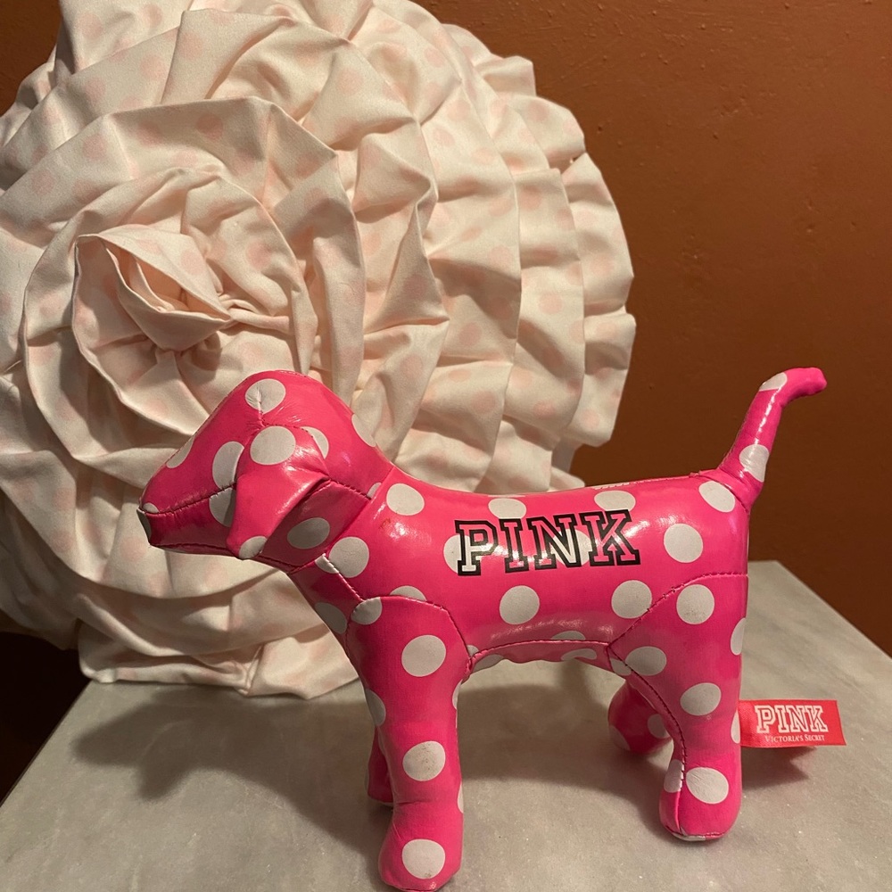 Victoria Secret Pink Polka Dot Dog